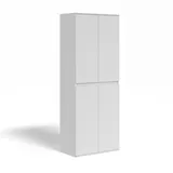 Vicco Kleiderschrank Claus 74 x 191,5 x 40 cm Weiß