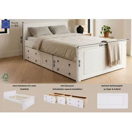 OTTO home Hugo 132 x 212 cm Weiß