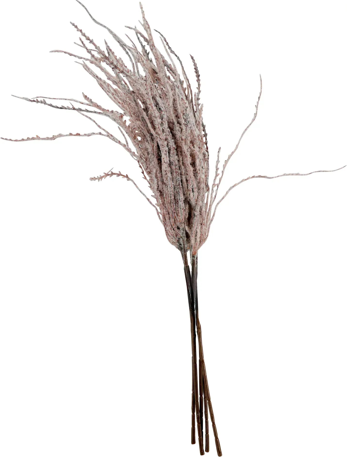 Gras Bund 46cm beflockt braun