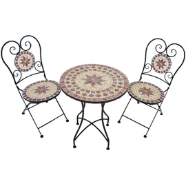 Garden Pleasure Mosaik Set 3-tlg. orange