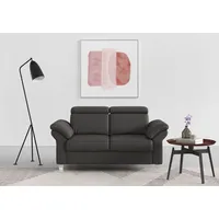 sit&more 2-Sitzer Arngast, inklusive Federkern und Kopfteilverstellung braun