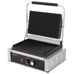 Professioneller Panini-Grill 1800W – Gerillte Hochleistungsplatte – Ideal für Imbiss & Gastronomie – EquipementPro