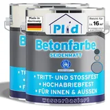 Plid Betonfarbe 1,5 l Silbergrau