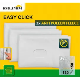 Schellenberg Fliegengitter-Gewebe 130 x 150 cm Weiß