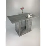 Möbel SD Esstisch Atlantis 2 Beton Optik 110x70cm NEU - Grau