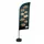 Showdown Displays Showdown Beachflag - Komplett-Set - Brot - Schwarz