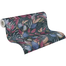 Livingwalls Vliestapete Still Bloom 10 m x 0,53 m 1 St Blau