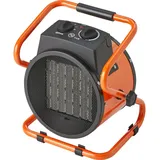 Qlima EFH 6020 Heizlüfter Orange - 2000W - 2 Heizstufen - Ventilatorkachel