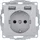 Berker USB-Steckdose 48031404 Alu matt