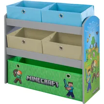Phoenix Kinderregal Minecraft 60 x 63,5 x 30 cm MDF mehrfarbig
