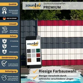 zaunzu® Zaunblende 26 m Anthrazit