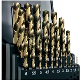 luxuskollektion Bohrer HSS M35 Cobalt 5 Prozent DIN338 135 Split 1 mm 10 mm 19