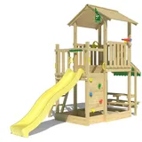 Jungle Gym Rutschen Spielturm Keep Gelb/Grün