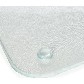 Was Schneidbrett Glas 1 50 x 40,4 cm Weiß