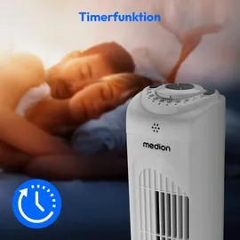 Medion E11 TF Turmventilator 45 cm Weiß