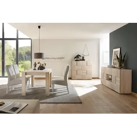 Home Affaire Highboard 121 x 111 cm Braun / Beige