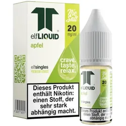 Elf-Liquid Single Apfel NicSalt Liquid 10ml / 20mg