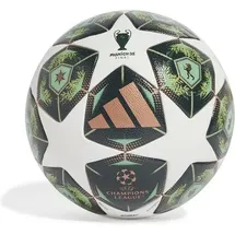 adidas Ball UCL 24/25 Knockout Stages Competition, Größe 5 in Weiß WHITE/SHAGRN/SSLIME