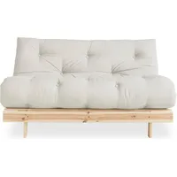 Karup Roots Schlafsofa, Gästebett, Sofa inkl. Futonmatratze«, Liegefläche 90/140/160 x200 cm, Kiefer massiv unbehandelt, von
