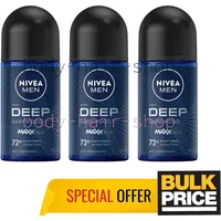 NIVEA Deep Dark Wood Roll-On Deodorant 50 ml