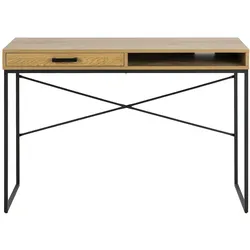 Ebuy24 Seaford Schreibtisch 1 Schublade Natur.