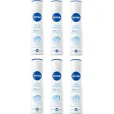 NIVEA Deodorant Fresh Natural Deo Spray 6 x 150ml