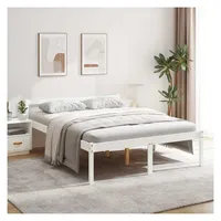vidaXL Seniorenbett 150 x 200 cm Weiß