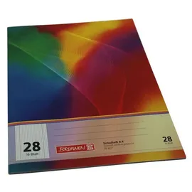 Brunnen Schulheft A4 Lineatur 28 16 Blatt