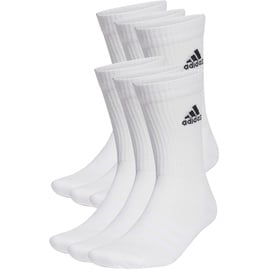 adidas Cushioned Sportswear Crew Socks 6er Pack white/black 46-48