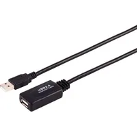 ShiverPeaks S/CONN maximum connectivity USB-Verlängerungskabel-Aktive USB-A Verlängerung, USB 2.0, 480Mbps, 20m (20 m), USB Kabel