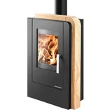 Kaminofen Aruba Easy von Haas + Sohn 6 kW schwarz/woodstone