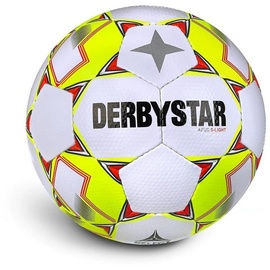 derbystar Apus S-Light v23 Fußball - weiß/gelb/rot-4