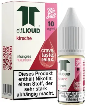 Elf-Liquid Single Kirsche NicSalt Liquid 10ml / 10mg