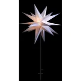 Sterntaler Weihnachtsstern Kunststoff | 18-Zacker mit Erdspieß Ø 550