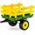 Peg Perego Anhänger Deere«, »StakeSide Kunststoff bunt PEG IGTR0941 (LBH 68,5x42x47,5 cm) PEG