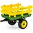 Peg Perego Anhänger Deere«, »StakeSide Kunststoff bunt PEG IGTR0941 (LBH 68,5x42x47,5 cm) PEG