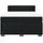 vidaXL Boxspringbett 140 x 200 cm Schwarz