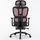 Trisens Bürostuhl in moderner Mesh-Optik mit Fußstütze ergonomischer Drehstuhl mit Nacken und Lordosenstütze - Gamingstuhl mit atmungsaktiver Netzrückenlehne und Wippfunktion