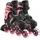 GLOBBER Go Rollschuhe – Black / Coral - EU 34-37,