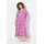 Ulla Popken Damen große Größen Übergrößen Plus Size Jersey-Midikleid, A-Linie, V-Ausschnitt, Halbarm kühles pink 54+ 837922807-54+ - 54-56