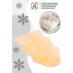 Fellhof Baby-Lammfell geschoren, Größe: 80-90 cm Creme