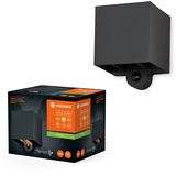 LEDVANCE ENDURA STYLE ADJ BEAM Außenbeleuchtung, 2,5W, 180lm, dunkelgrau, indirekte Beleuchtung, Bewegungsmelder, Tageslichtsensor, IP54 Schutzklasse, 3.000K Farbtemperatur, warmweiße Lichtfarbe