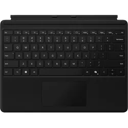 Microsoft Tastatur mit Touchpad »Surface Pro Signature Keyboard«, (Funktionstasten-Fn-Tasten-Handgelenkauflage-Lautstärkeregler-Touchpad) Microsoft schwarz