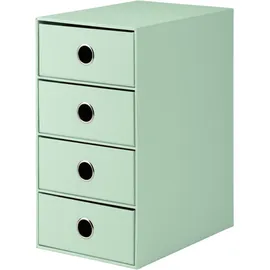 RÖSSLER Schubladenbox S.O.H.O. 4 Fächer 2-tlg. mint