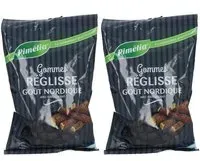 Pimélia Gommes Reglisse Goût Nordique Sans Sucre 100g Gummies 2x110 g
