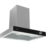 Klarstein AirNova Dunstabzugshaube - 60 cm Wandhaube, 620 m3/h Luftstrom, A++ Energieeffizienz, LED-Beleuchtung, 49 dB Leise, Umluft & Abluft, Edelstahl