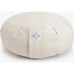 Meditationskissen Yoga Zafu rund - beige EINHEITSGRÖSSE