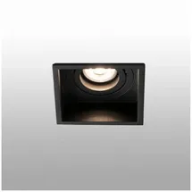 faro BARCELONA Hyde Deckeneinbauleuchte 1 GU10 quadratisch schwarz