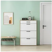 OTTO home Aridas 80 x 121 x 24 cm weiß / matte Front