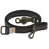 CARHARTT Hundeleine braun/gebürstetes Messing, Größe L